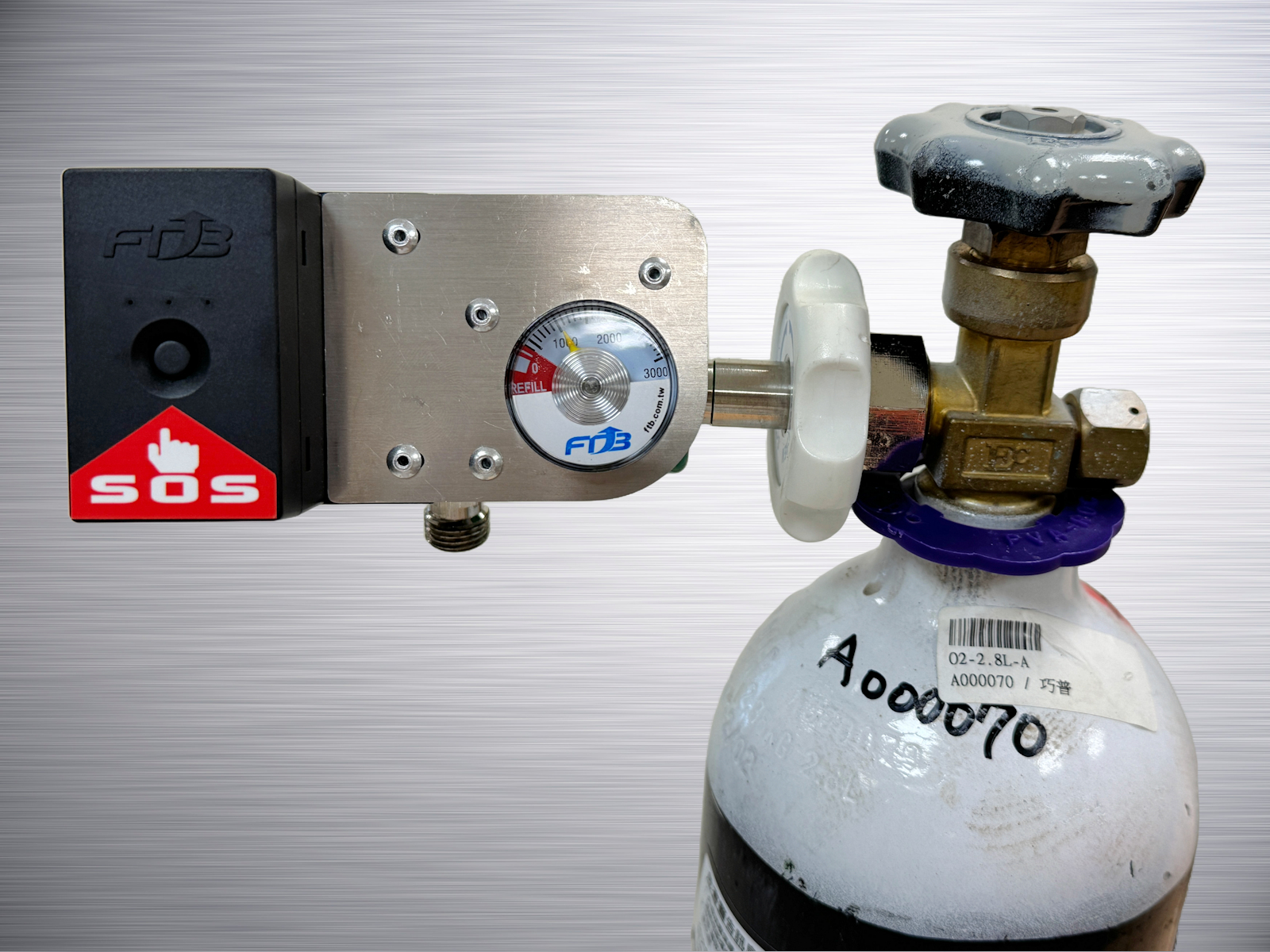 Smart IoT SIG-36 Medical Oxygen Cylinder Pressure Gauges and Flow Meters